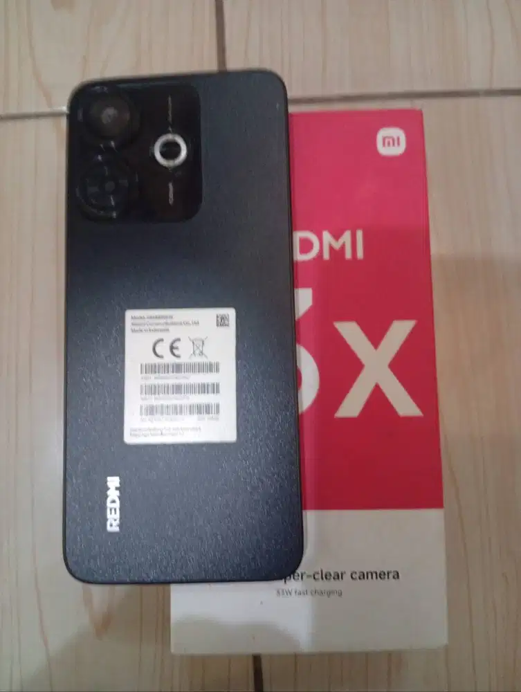redmi 13x , fulset mulus no minus , pemakaian baru 7 bulanan