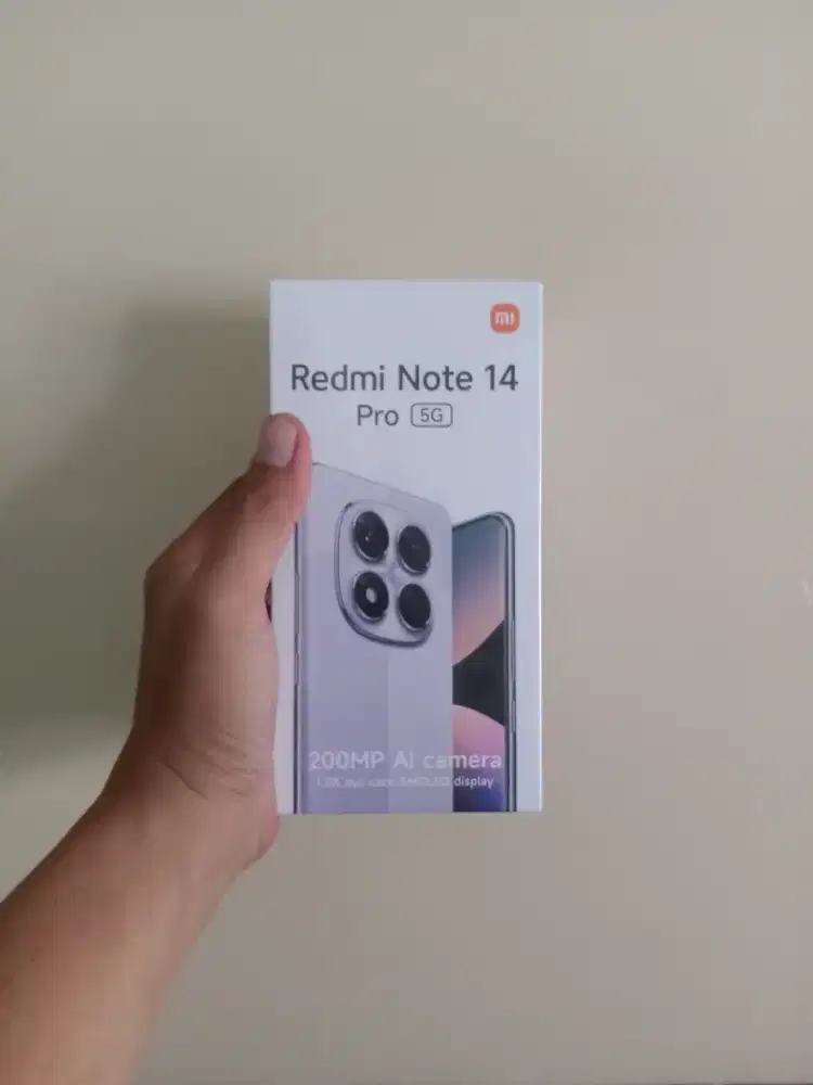 [ Fast respon WA ] Xiaomi Redmi Note 14 Pro 5G 12/512 Garansi 15bln