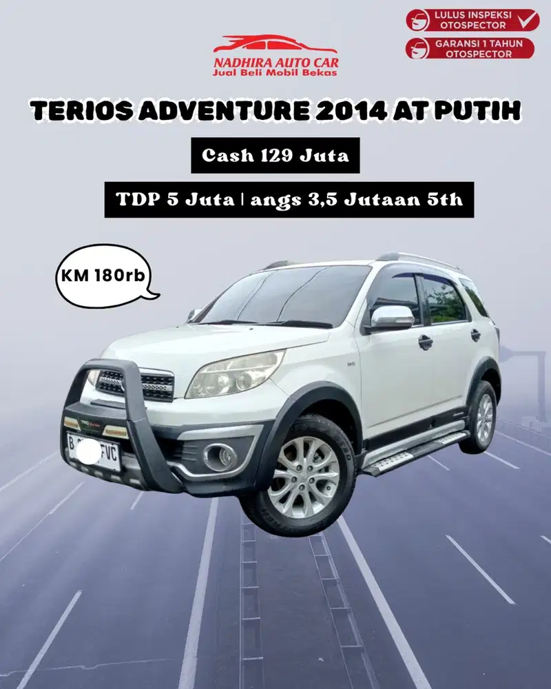DP 5 Juta TERIOS ADVENTURE AT 2014