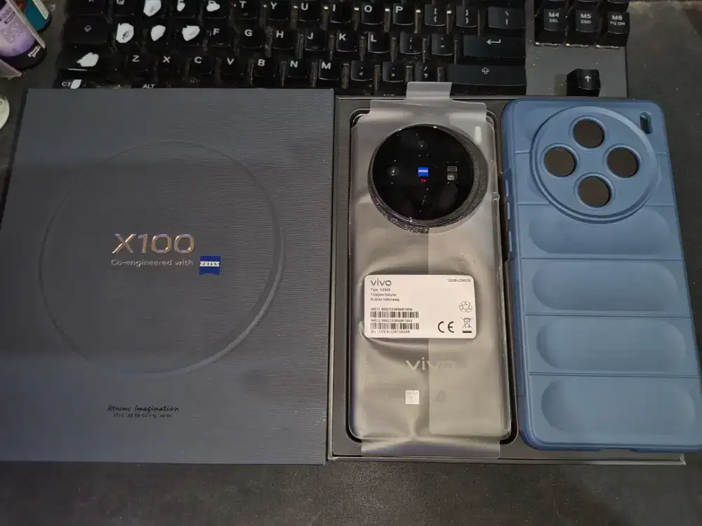 VIVO X100 12/256GB FULLSET MULUS LIKE NEW NOMINUS EX GARANSI RESMI