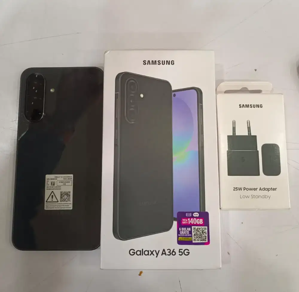 Second Samsung A36 5G 8/256GB Garansi Agustus 2026