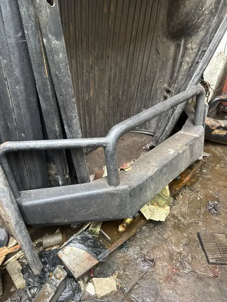 bemper besi depan triton