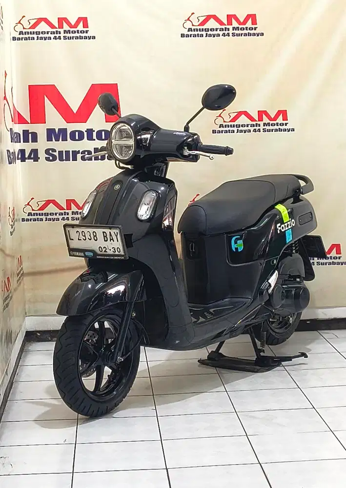 Yamaha Fazzio 125 Tahun 2025 warna Hitam