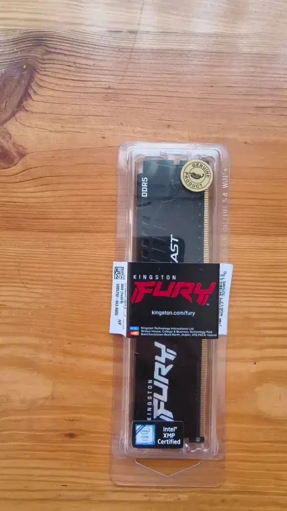 RAM DDR5 8GB KINGSTON FURY PC-5600MHz