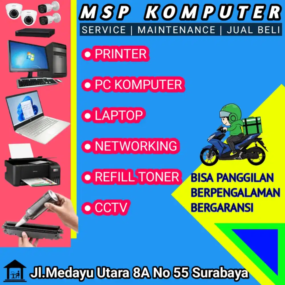 Msp servis printer dan komputer panggilan