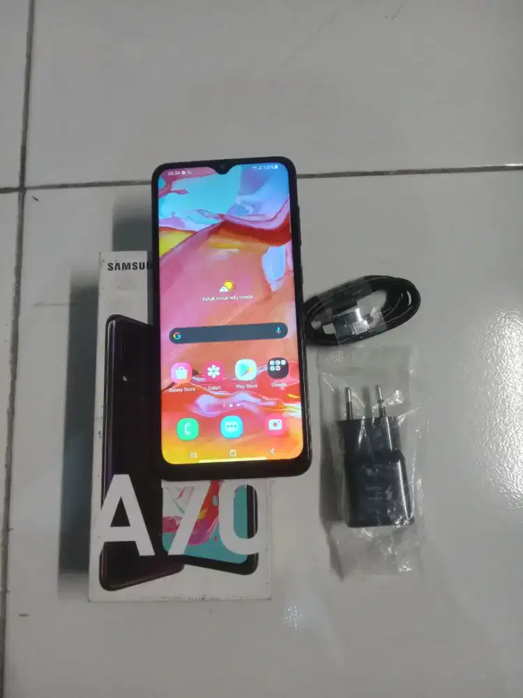 Samsung A70 Ram 6/128GB fulset