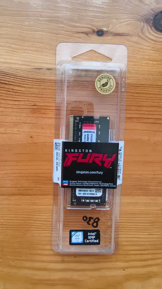 RAM SODIMM 16GB DDR4 KINGSTON FURY PC-3200MHz