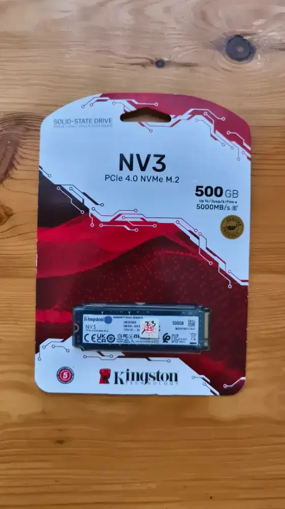 SSD NVME KINGSTON NV3 512GB GEN4
