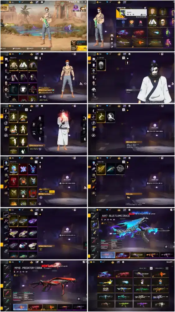 Jual akun FF murah meriah yg minat lansung inbox aja