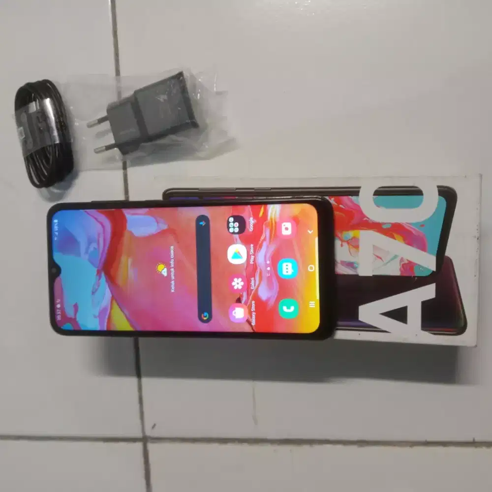Samsung A70 Ram 6/128GB fulset