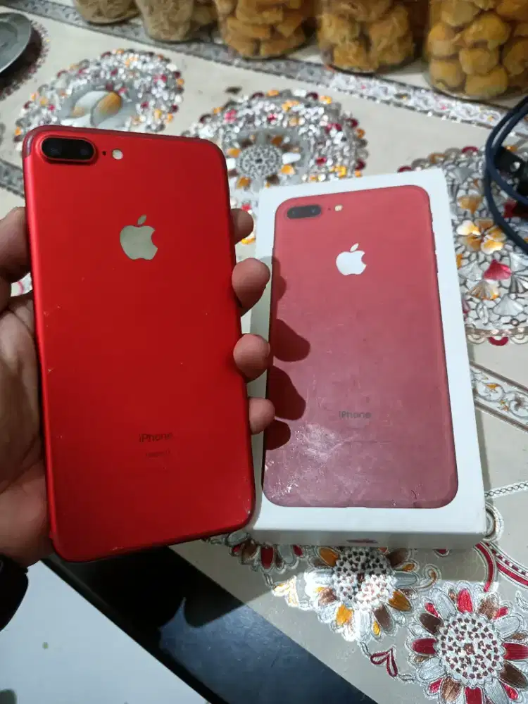 Iphone 7 Plus 128GB kelengkapan hp box kabel