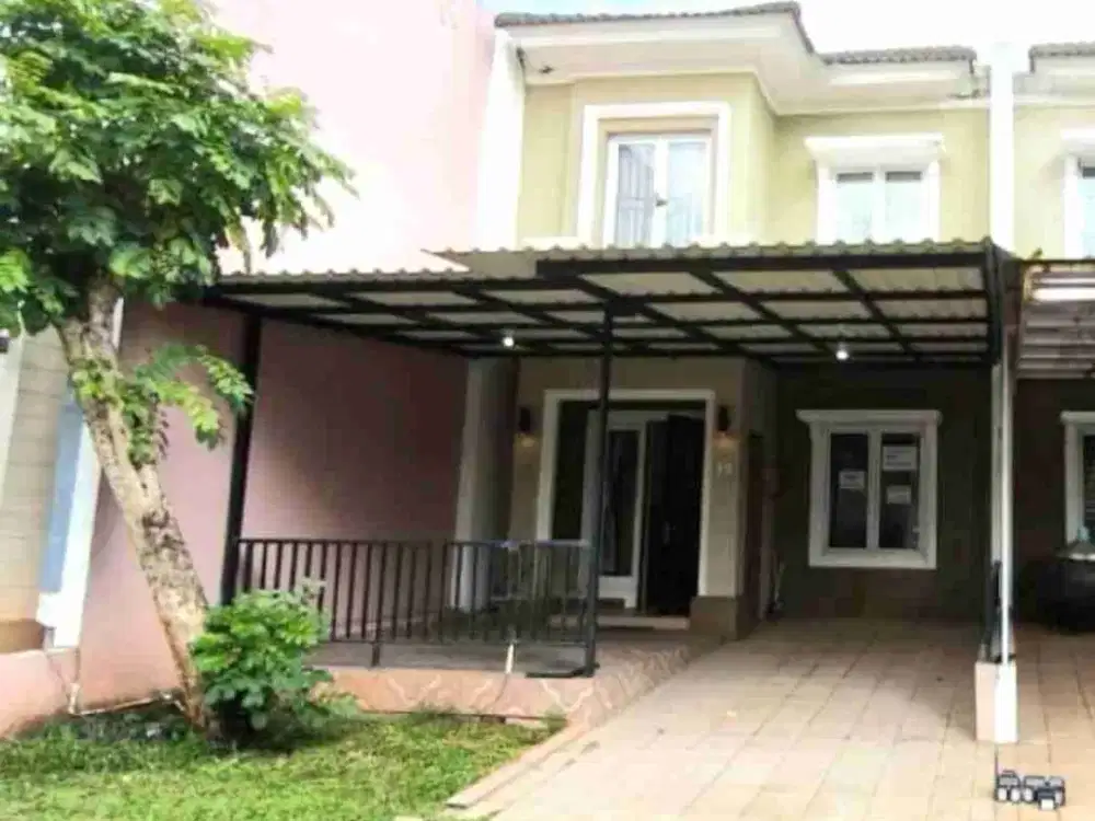 DISEWA RUMAH DI CLUSTER MONACO - DEKAT SMS - GADING SERPONG