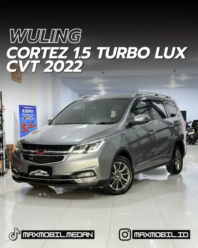 [ODO 20RB‼️] WULING CORTEZ 1.5T L LUX+ CVT 2022 pemakaian 2023