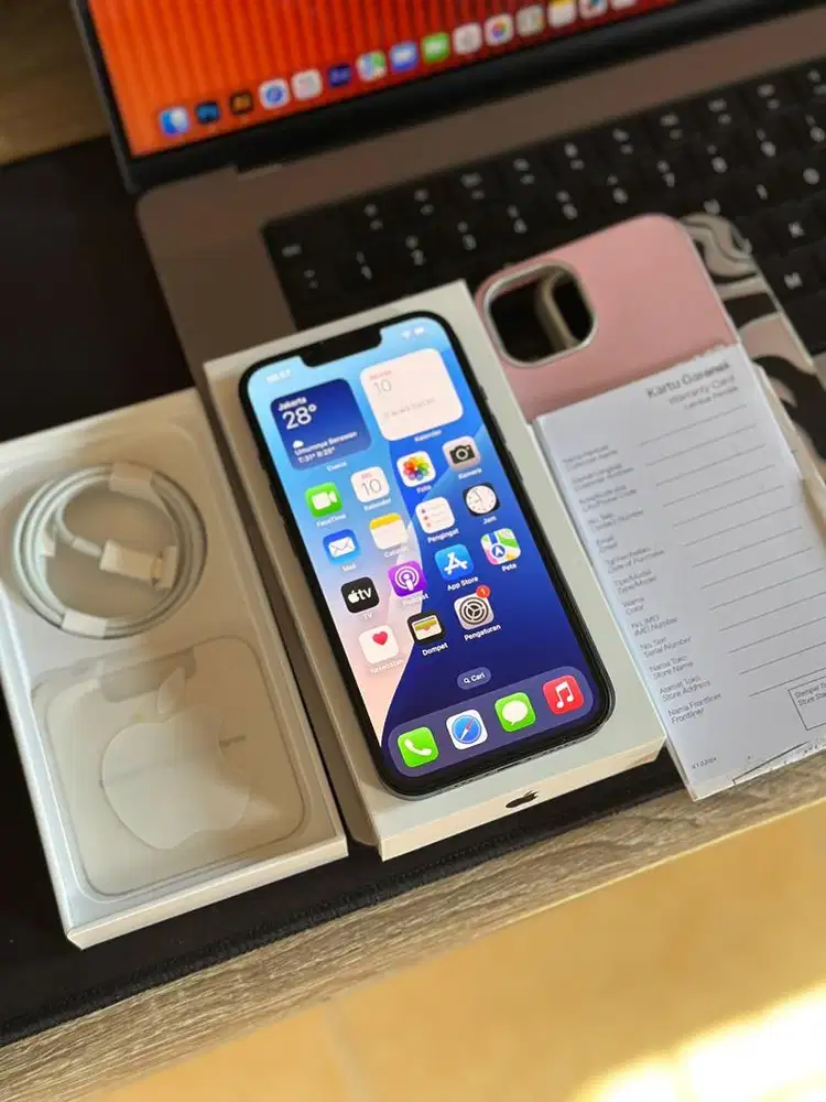 Iphone 13 128gb mulus fullset