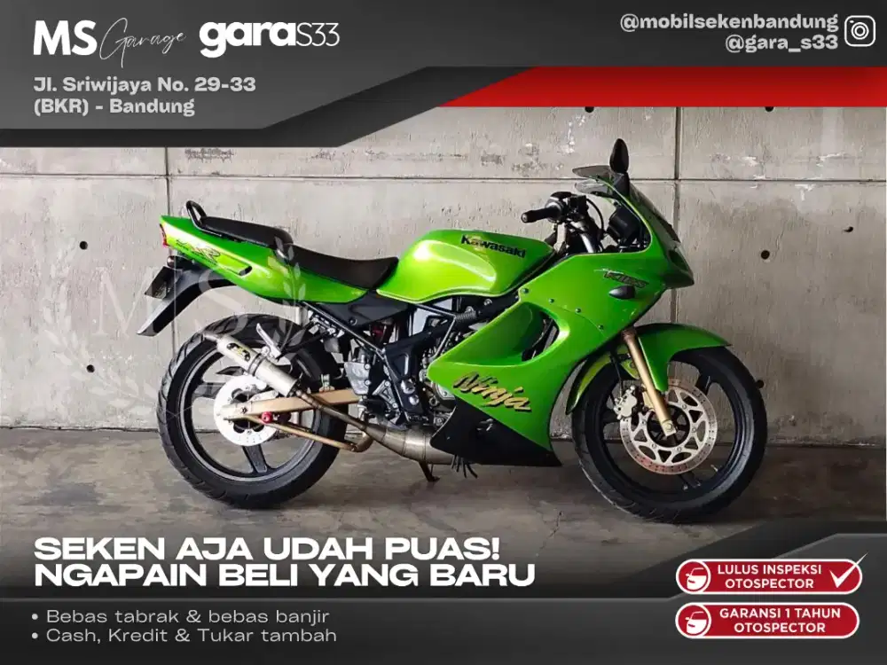 Ninja Zx RR 150 CBU 2004/2005 Full restorasi original