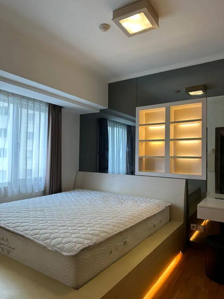 DISEWAKAN APARTEMEN WATERPLACE 3BR 85m2 FULL INTERIOR CANTIK SIAP HUNI