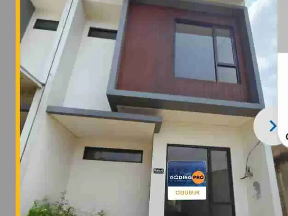 Dijual rumah dalam cluster di kranggan cibubur bekasi