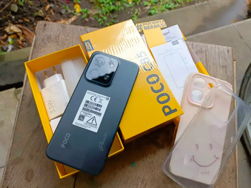 Poco C85 ram 8/256 fullset like new ( setara m6 m7 samsung a07 )