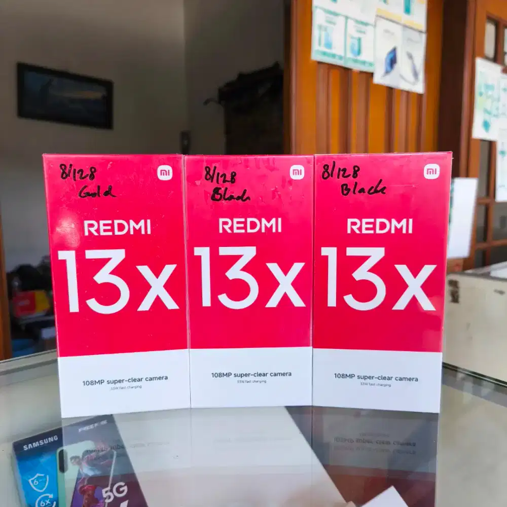 Xiaomi Redmi 13x 8/128 128gb baru grnsi resmi bnib