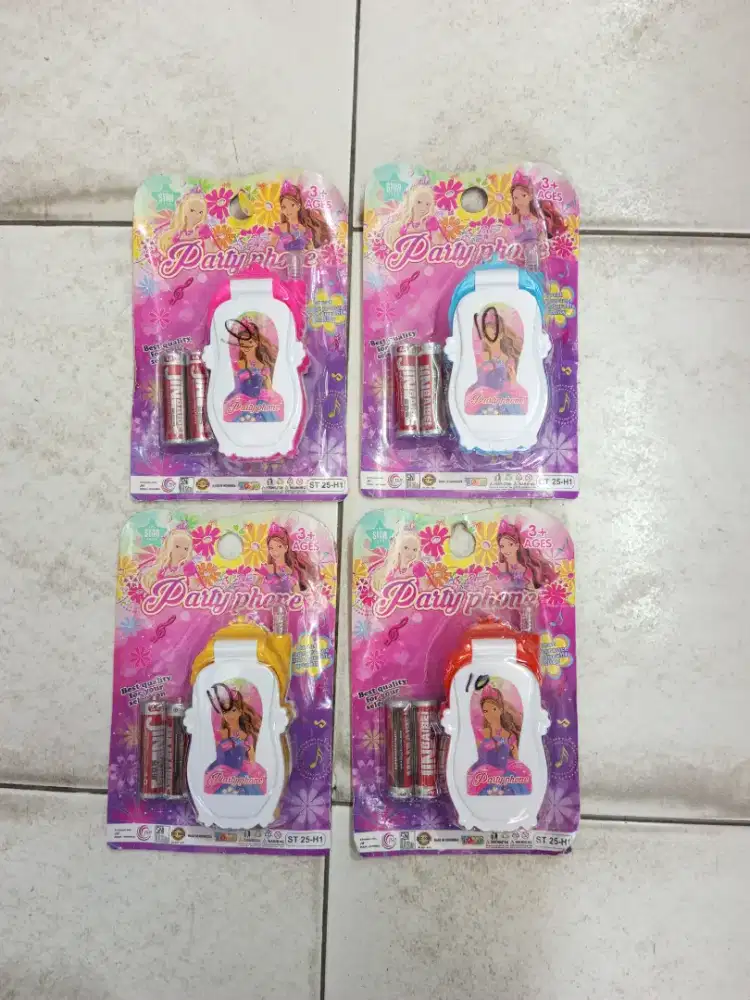 Mainan Anak Hp Barbie batre