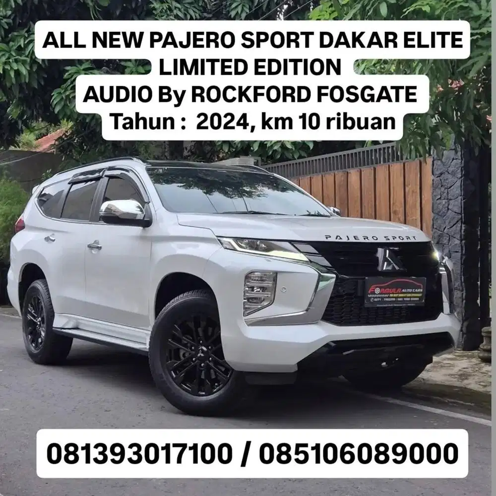 km 10 rb an, ALL NEW PAJERO SPORT DAKAR ELITE LIMITED EDITION, th 2024