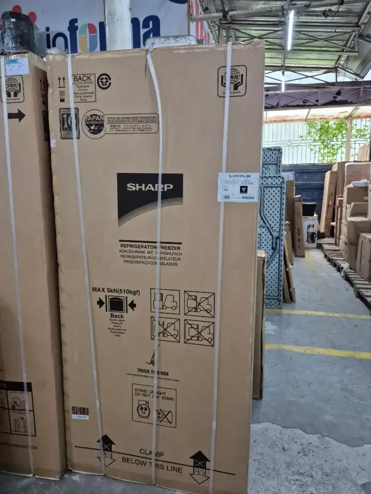 Kulkas sharp 4pintu promo