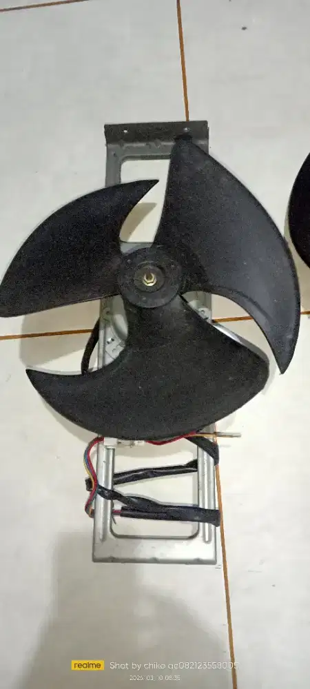 FAN OUTDOOR +BLADE AC+tabung freon 3 kg