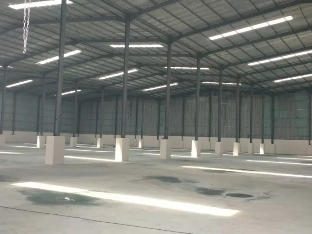 Disewa Beberapa Gudang Baru Ceiling Tinggi di Sepatan Tangerang