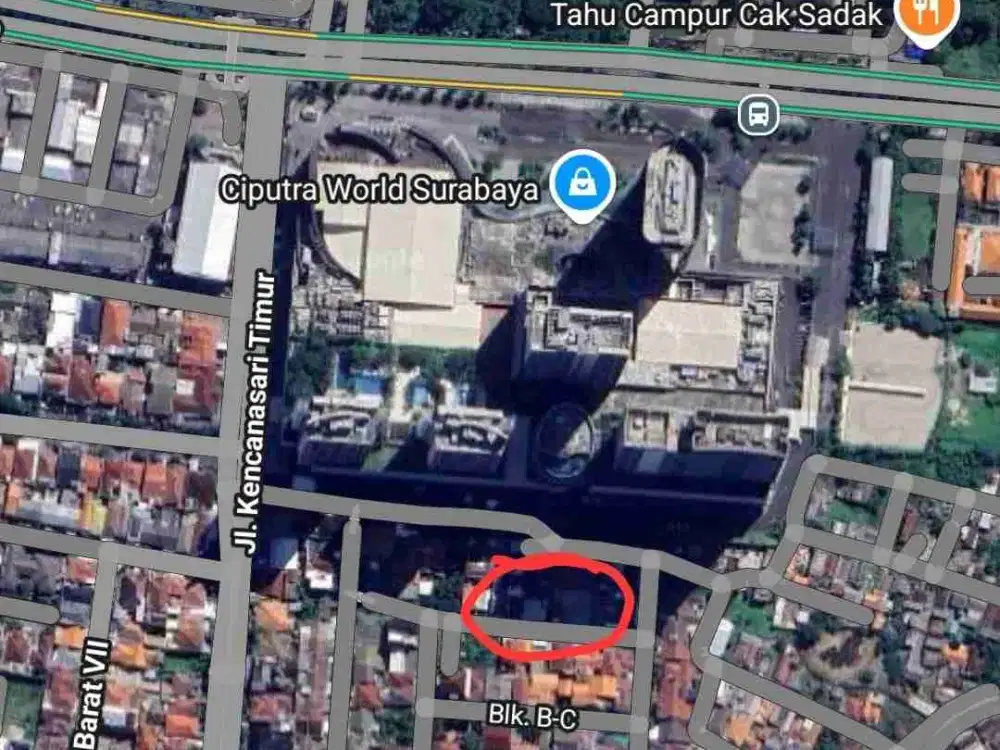 Dijual murah tanah kavling Kris Kencana kencanasari timur belakang ciputra world