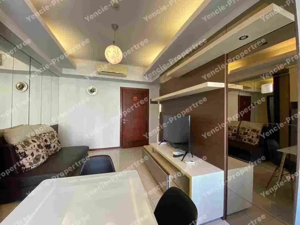 Disewakan tipe 2br luas 53m apartment royal mediterania garden residence