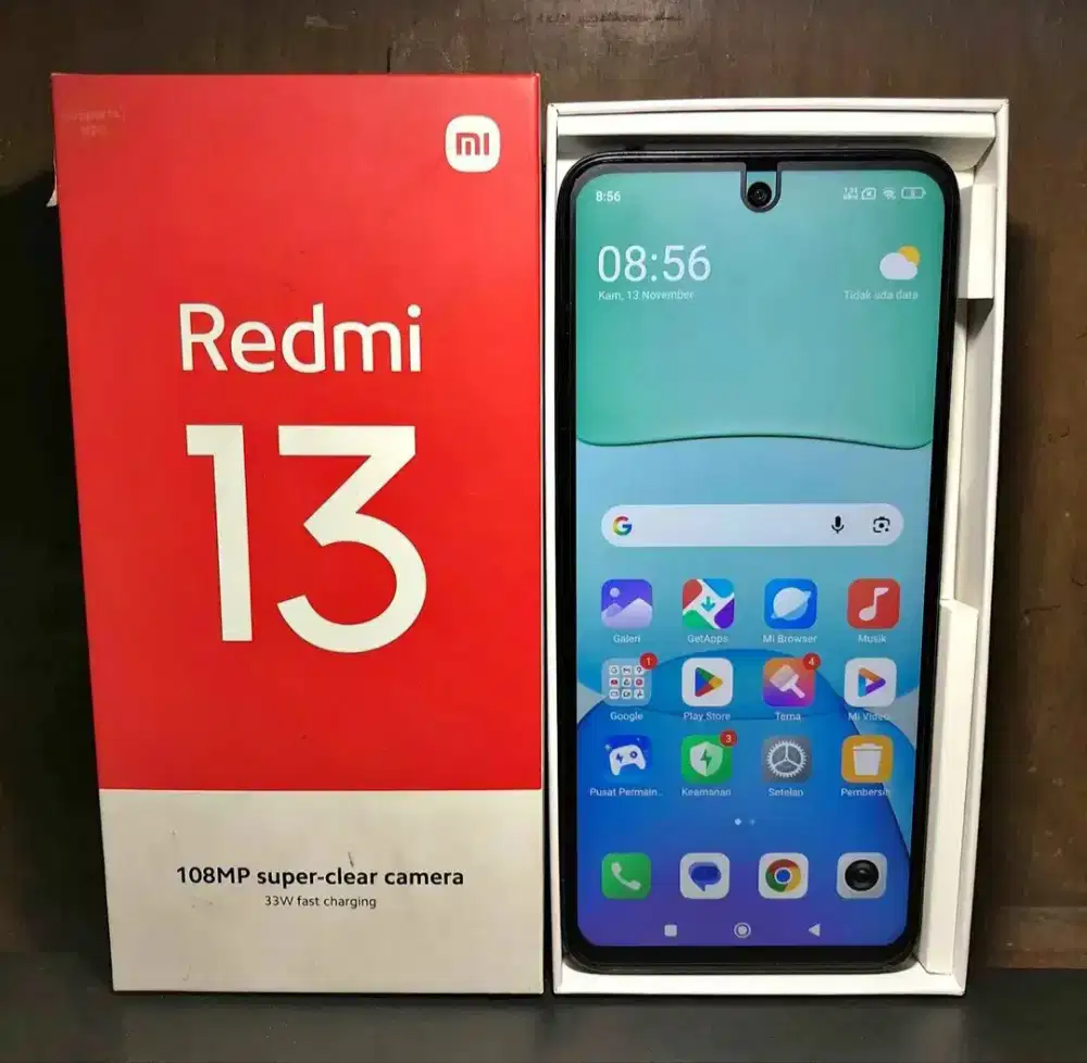 Redmi 13 RAM 8/128 nominus fullset cod kranji