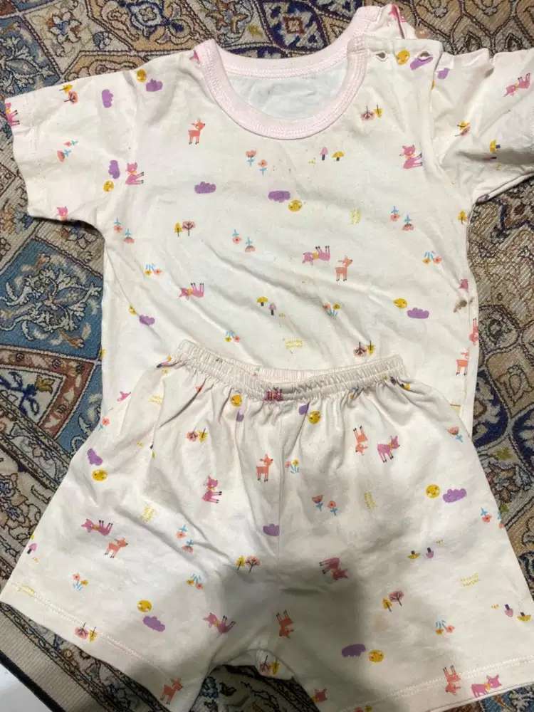 Set Velvet Junior baby pink