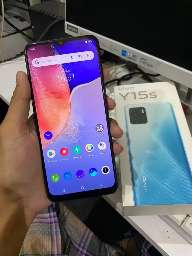 Vivo y15s 3/32gb