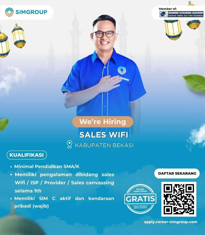 SALES WIFI AREA BEKASI & KAB. BEKASI