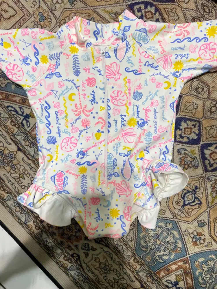 Baju renang bayi perempuan 6-12 bulan