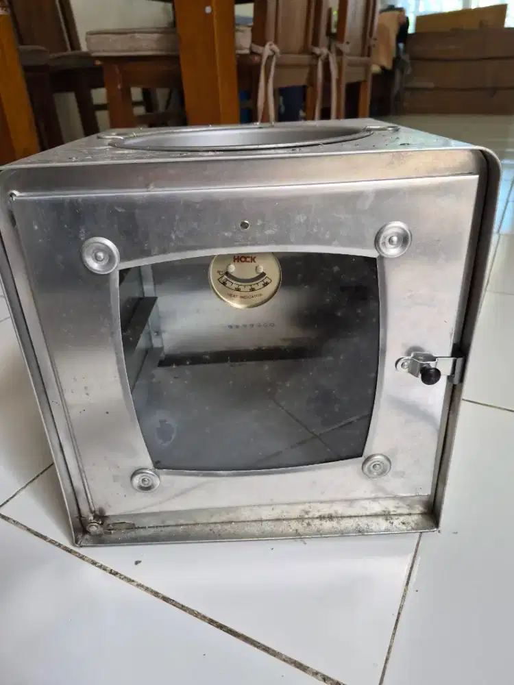 Di jual oven kompor merk HOCK, baru pakai untuk percobaan saja