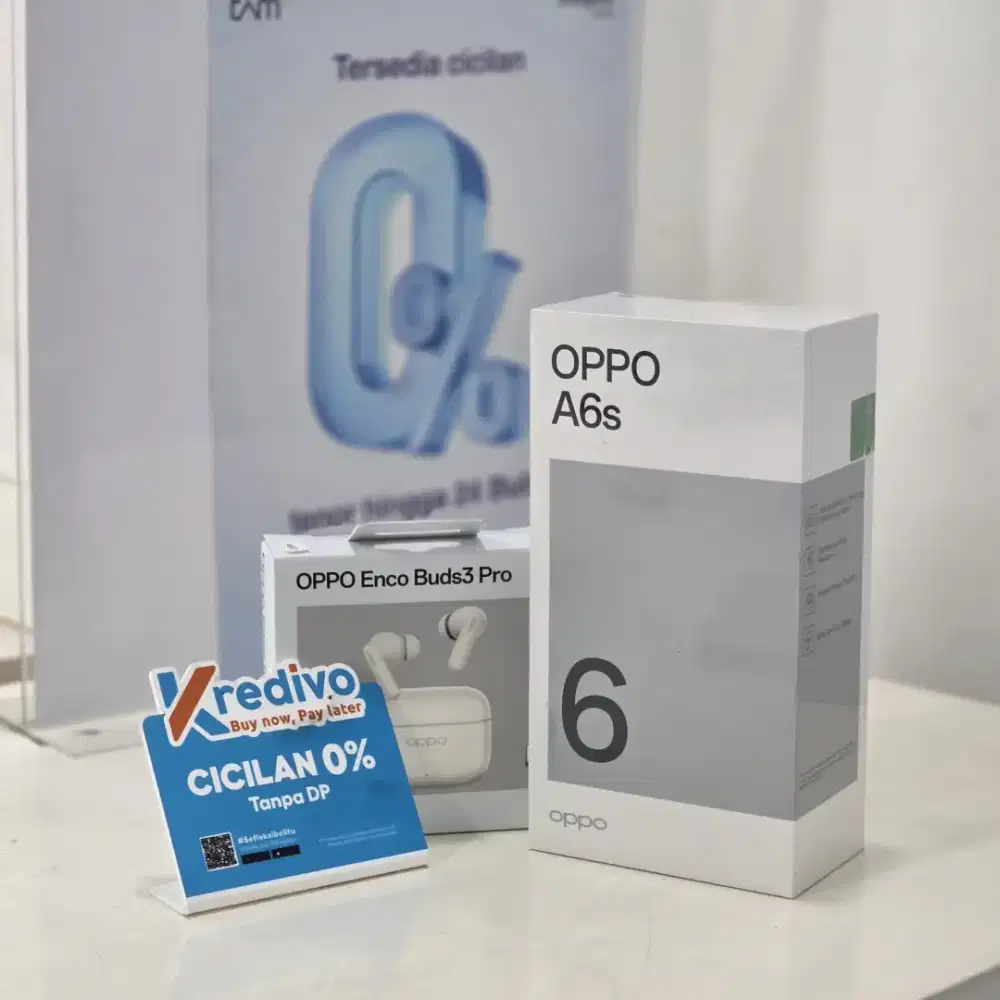 TERBARU OPPO A6S RAM 8 CICILAN RINGAN TANPA UANG MUKA ACC BAWA HP