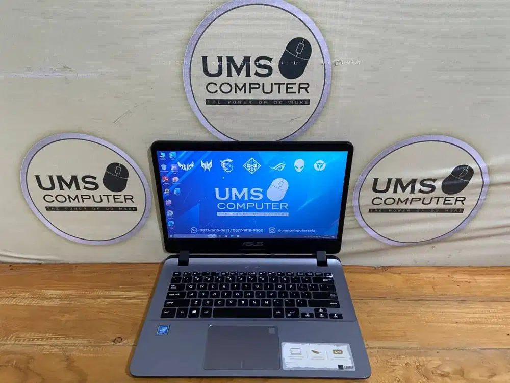 ASUS A407M Grey INTEL N4000 RAM 8GB SSD 256GB Intel UHD Graphics