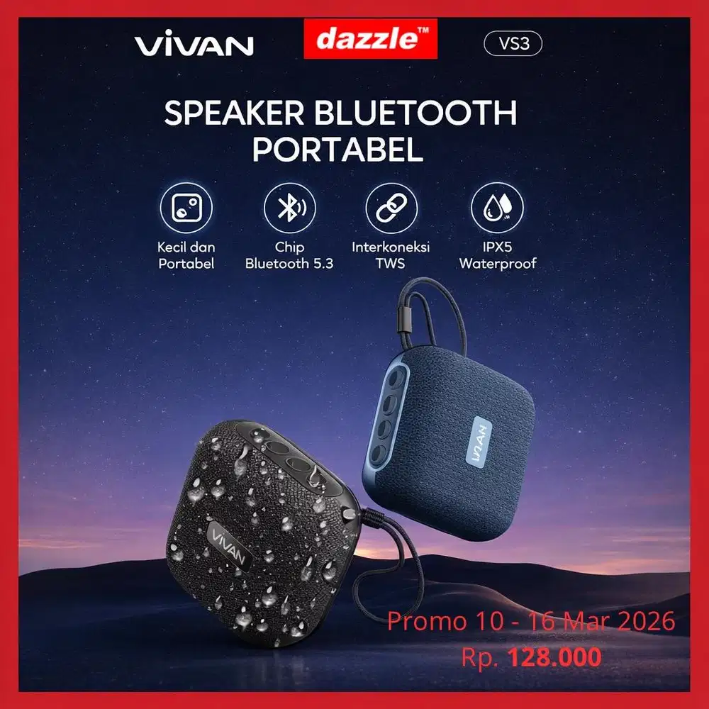 Speaker Vivan VS3 gray