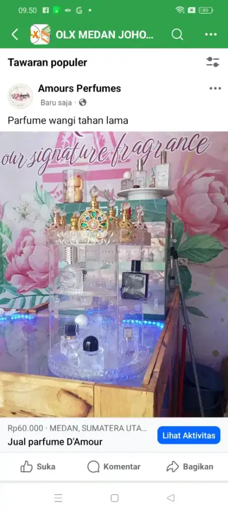 Jual parfume D'Amour