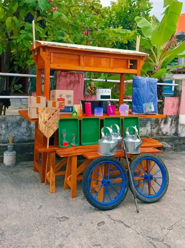 Jual gerobak angkringan murah (COD)