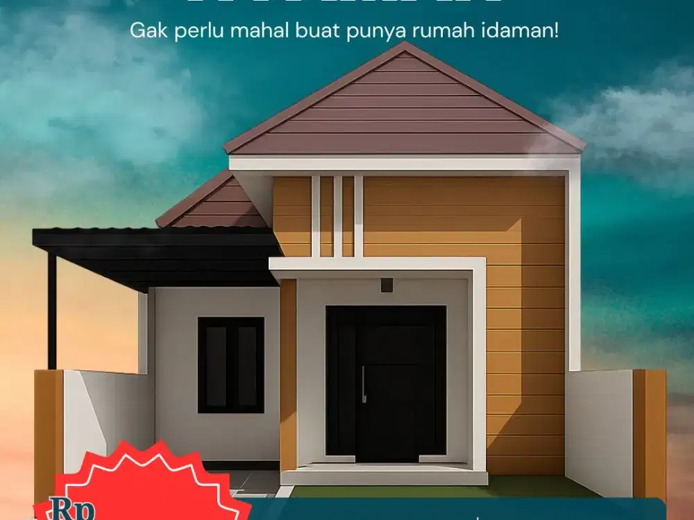 Hunian Nyaman view Pegunungan  Lokasi di Malang