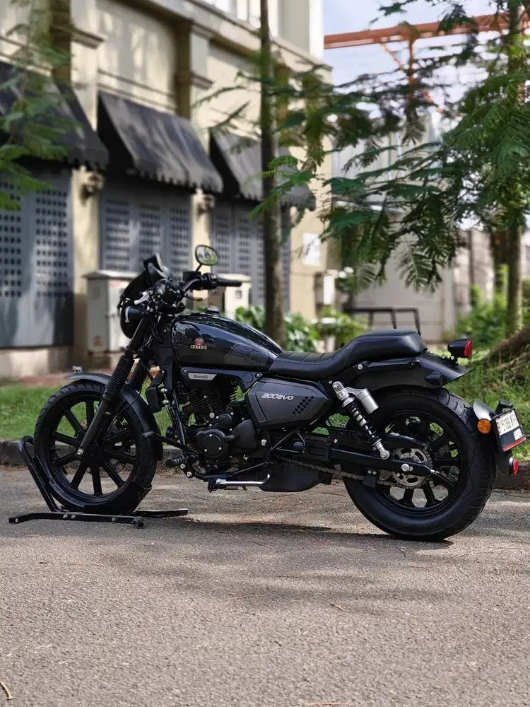 BENELLI MOTOBI 200 EVO 2024 BLACK KM 4K PAJAK ON LIKE NEW