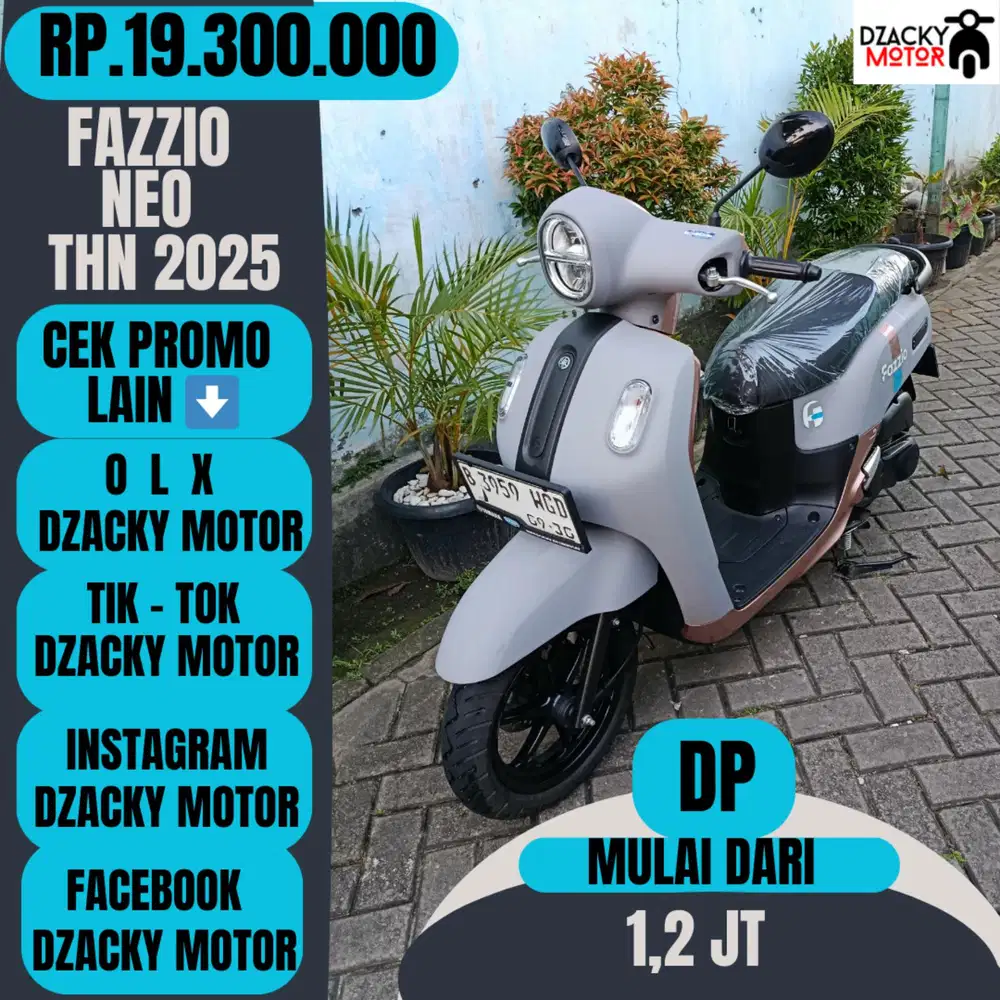 FAZZIO NEO THN 2025 SECOND LIKE NEW