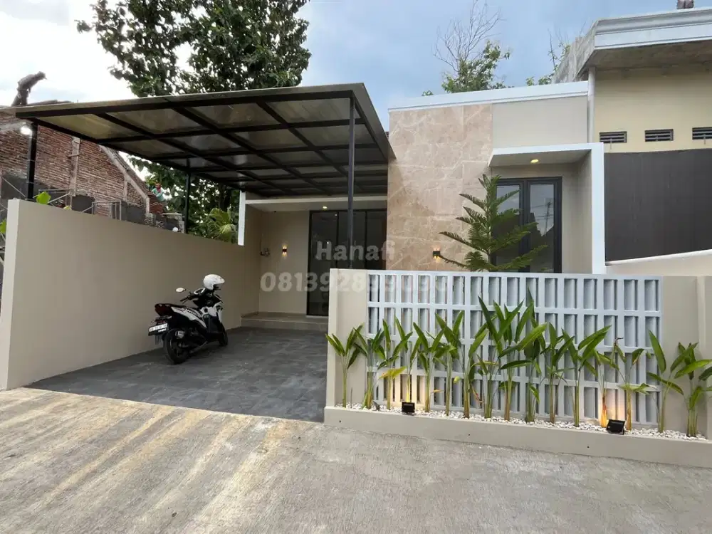 Rumah Cantik Minimalis timur RS Atturots bonus Kanopi