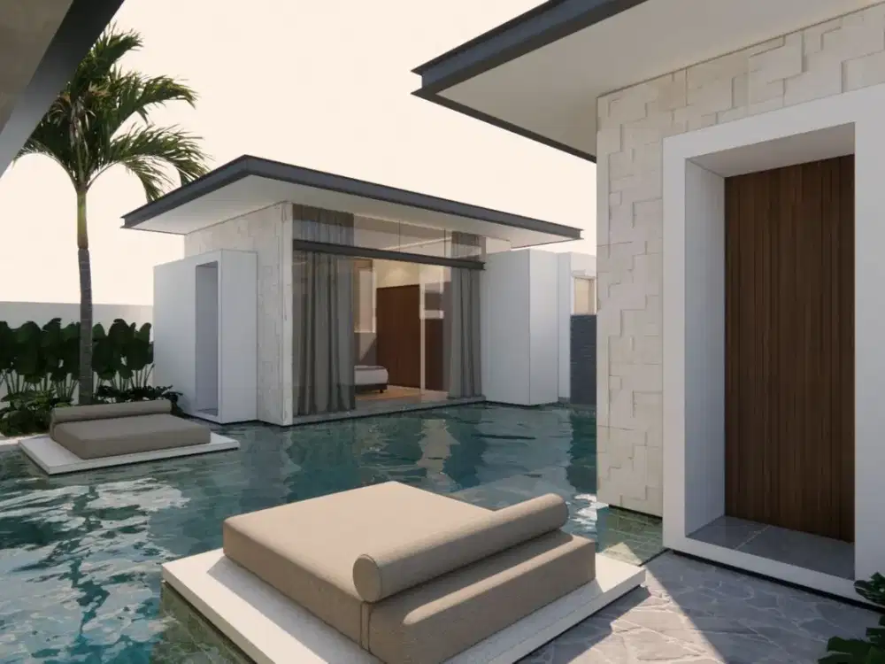 The Luxury Villa For Leasehold 31 Years, In Jimbaran South Kuta Area