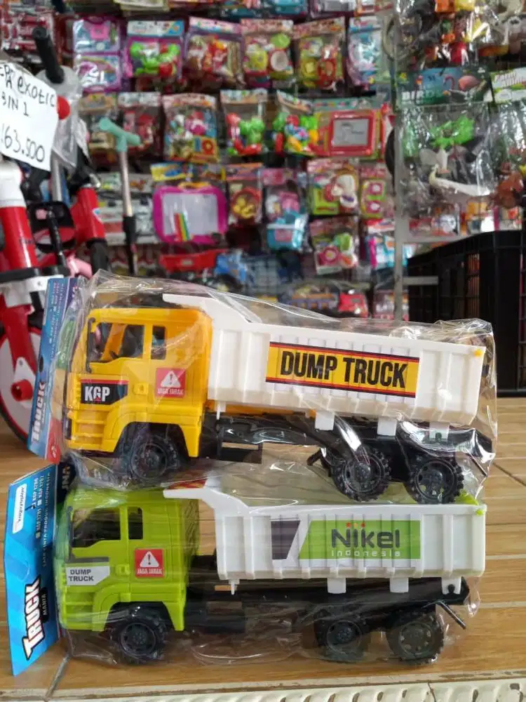 mainan anak truck dump