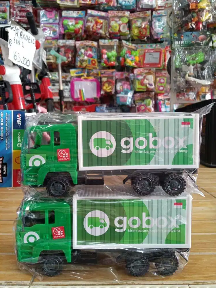 mainan anak truk box exspedisi