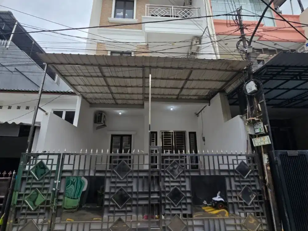 rumah 3 lantai bagus lokasi strategis di sunter