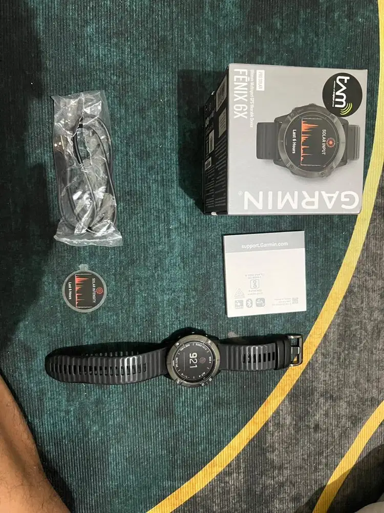 Garmin fenix 6x pro sollar sapphire